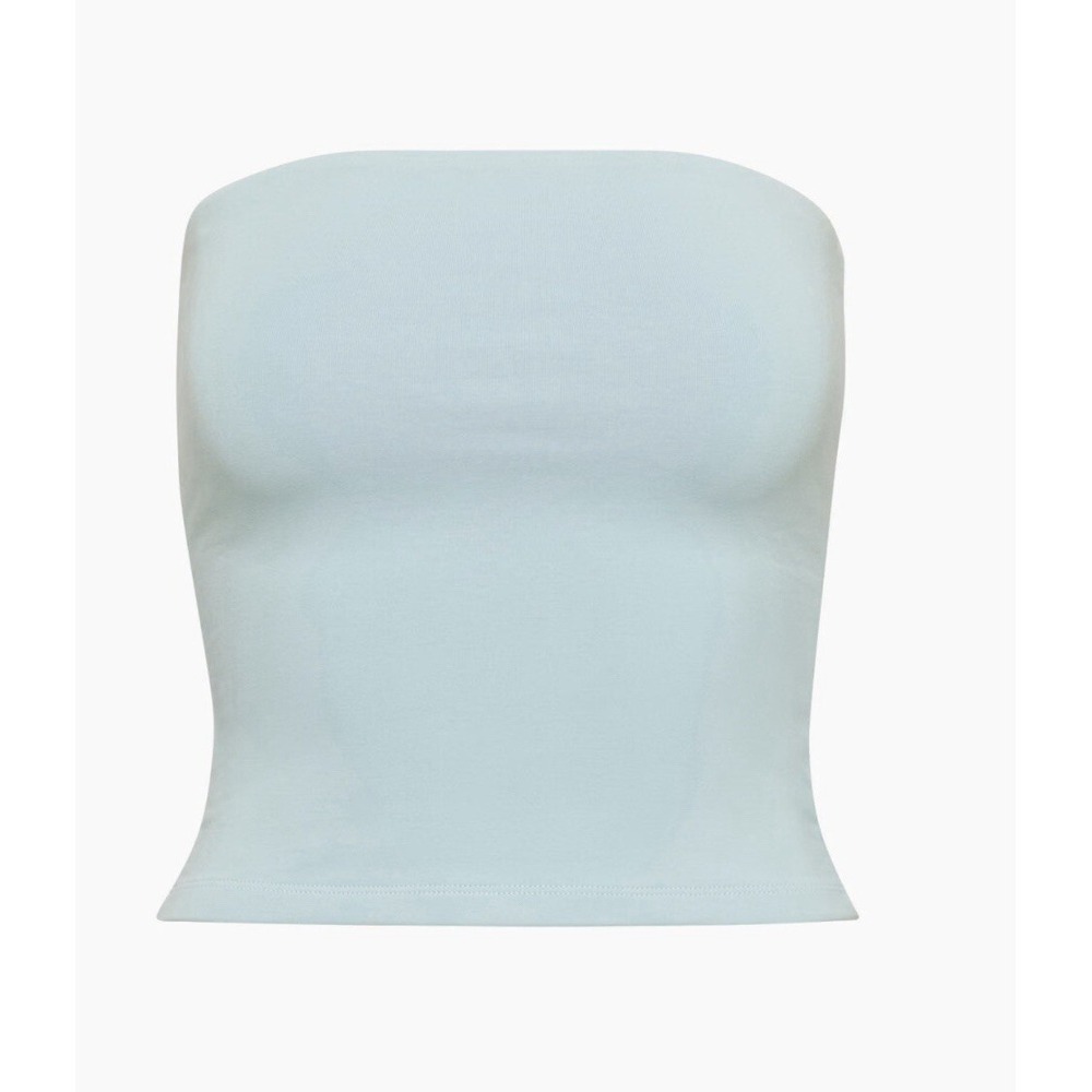 TNA Chill Virginia Waist Tube Top Limited Blue Color. NWT Size LG.
